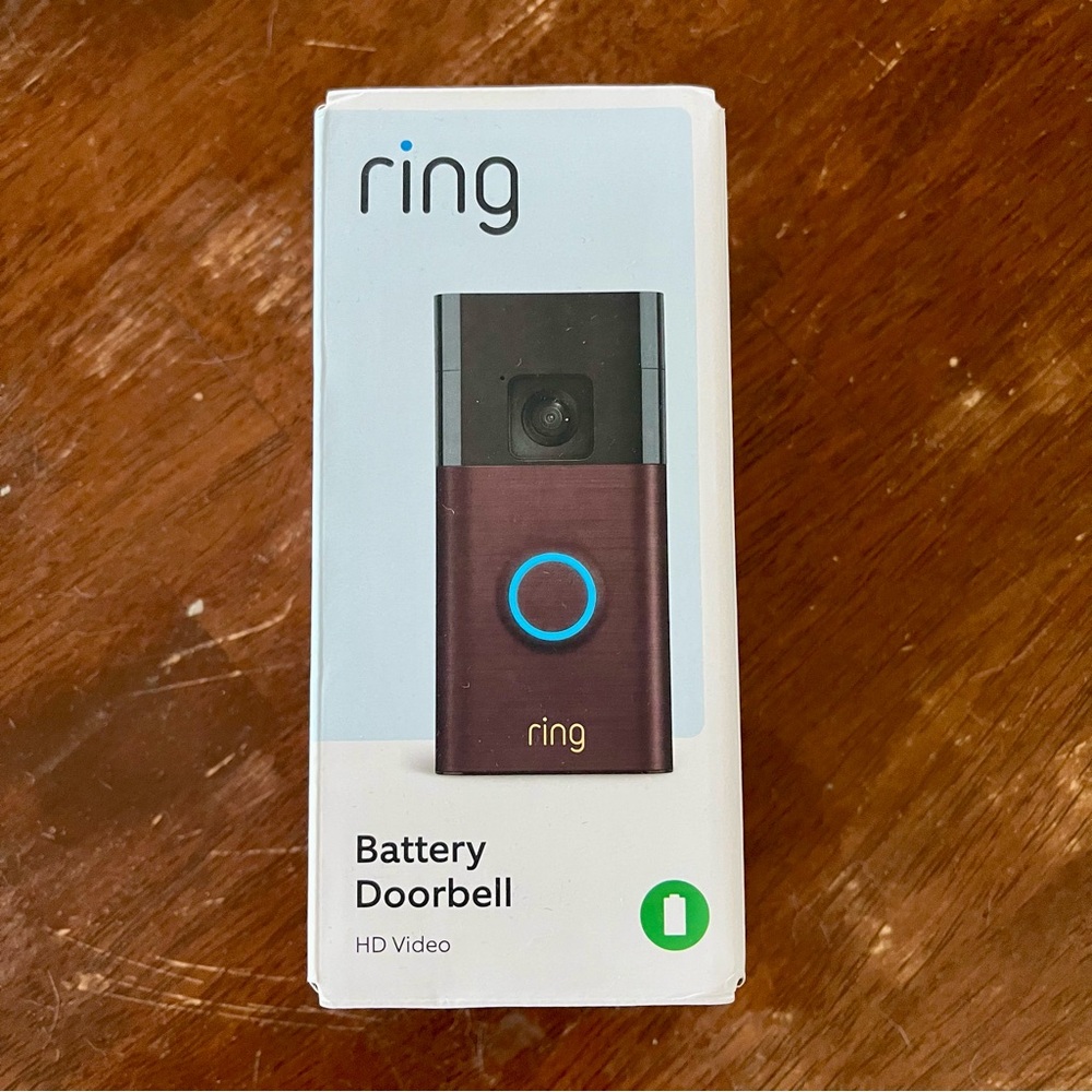 Ring Battery Doorbell HD Video